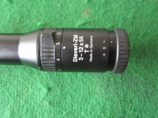 Zielfernrohr Zeiss Diavari-ZM T* 3-12x56 mit Blaser Brücken-Schwenkmontage