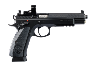 Pro Tuning Pistole Taipan OR mit Rotpunktvisier RMSx – Kal. 9 mm Luger, eingeschossen auf 25 m