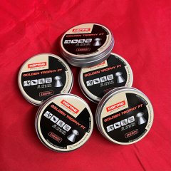 Norma Golden Trophy FT 5er Set | 5,5mm cal. .22 | 1,03g 15,9gr - 1000 Stk. Luftgewehrkugeln