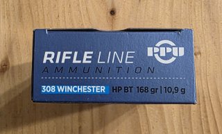 PPU .308 WIN HP BT 168gr / 10,9 Gramm