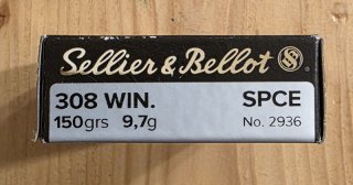 S&B .308WIN SPCE 150 grs. / 9,7 Gramm