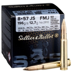 8x57 IS Vollmantel 12,7g/196grs. Sellier & Bellot