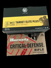.223 REM Hornady FTX und RWS Target Elite Plus
