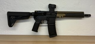 Sportlich zugelassen! GTS ABR-15 AR-15 10.5" .223Rem Geissele MK16 URGI