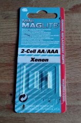 Leuchgmittel, Birnchen für MiniMaglite AA/AAA
