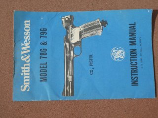Smith & Wesson 78G & 79G CO2 -Pistole, Manual