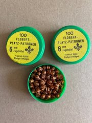 Flobert-Platzpatronen 6 mm