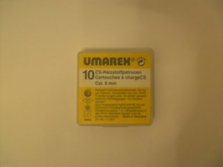 CS-Reizstoffpatronen Umarex PTS CS 8mm (8x20)