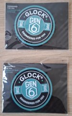 2 Glock Patches Gen 6
