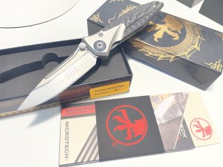 Microtech Socom Bravo S/E Titanium Carbon