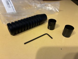 Weihrauch Mündungsbremse , Laufgewicht 15/16/17 mm Lauf passt auch auf Diana Gamo etc.