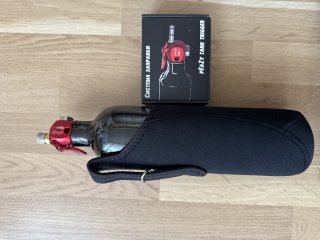 Carbon Bottle 1,1L inkl. Edgun peazy Tank Trigger, AEA, Fx Dreamline