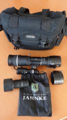 GEBRAUCHTES; JAHNKE VORSATZ-NACHTSICHTGERÄT DJ-8 NSV-KF 0 MIT BILDVERSTÄRKERRÖHREN ONYX