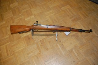 Sehr schöne Rep. Büchse FN Peru Mauser M1935 Kal 7,65x53 Arg Nrgl Top Lauf + CIP vom Sammler