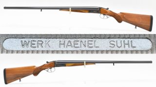 Top ! HAENEL / SUHL Doppelflinte Bj. 1950 im Kaliber 16/70