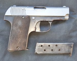 Taschen Pistole Stosel 7,65Browning Spanien Kopie Browning Colt FN 10