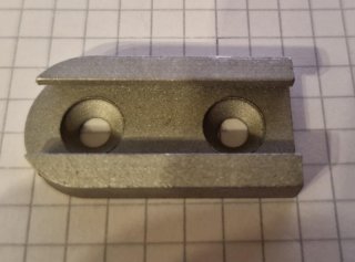 003 ANSCHÜTZ ALU Profilschiene Schiene für Handballenauflage, 35 mm x 18 mm NEU