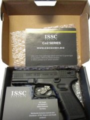 CO2-Luftpistole Modell ISSC M22 WG BLOW BACK