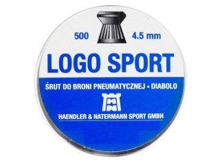 Flachkopf Diabolo H&N Logo Sport Diabolo Blei 4,5 mm 500 St. / Dose 0,47 Gramm (7,25 Grain)