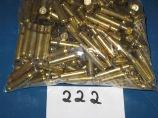 500 Hülsen im Kaliber .222 Rem Hornady
