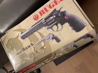 Ruger Super Hawk 6 Zoll 6mm BB CO2 Revolver schwarz
