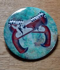 Böller - Button 58mm Durchmesser