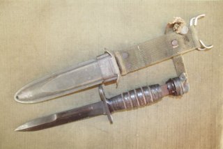 Bajonett US 30 M1 Carbine original gebraucht teilweise defekt
