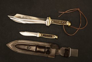 PUMA Waidbesteck "Frevert" – Waidblatt & Jagdnicker | Hirschhorn | Solingen | 513588 | Jagdmesser