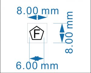 Schlagstempel/Prägestempel.