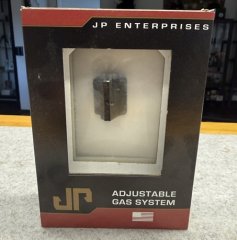 Original JP Enterprises verstellbarer Low Profile Gasblock .750" passend für AR15 * Klickverstellung