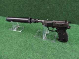 Walther P 38 Adapter/Aufsatz mit 1/2"x20 UNF Schalldämpfergewinde Laufgewinde