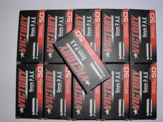 10 x Knallpatronen 9mm PAK Victory