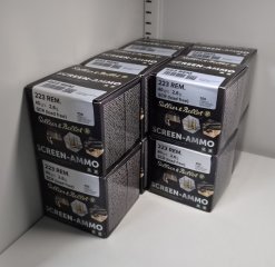 S&B Screen Ammo .223 1000 Schuss Neu&OVP