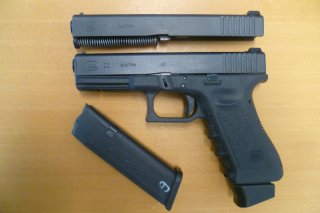 Pistole Glock 22 mit WS Glock 17 .40S&W und 9mm Luger