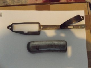 Abzugsbügel und Schaftkappe für Schweizer Schmidt Rubin Langgewehr G11