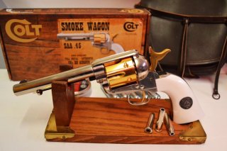 Special Edition * Colt SAA Smoke Wagon * 4,5 mm Diabolos mit Starter Set