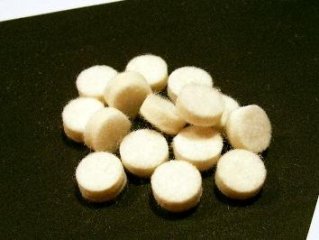Verdämmungspfropfen Kaliber .31, 5mm stark (100 Stück) - VFG Qualität