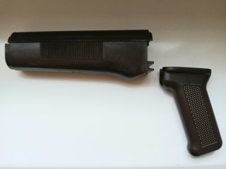 DDR NVA GST Kalaschnikow KK MPi 69 Griffstück oberer u unterer Handschutz Kunststoff Set