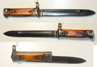 Italienisches Klappbajonett Modell 1938