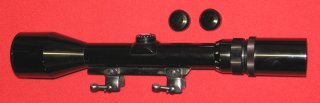 ZF / Zielfernrohr, ein Prinzess 3x - 9x 45 mit dem Absehen 1 und einer 10mm Stahlmontage