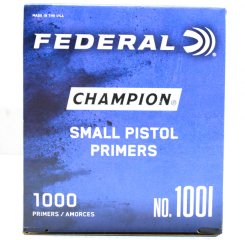 1.000 Zündhütchen FEDERAL Zünder S.P. Small Pistol #100 FED100 > 1000St. IPSC Revolver WEICH NEU