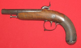 Original LE PAGE Perkussion Vorderlader -Pistole