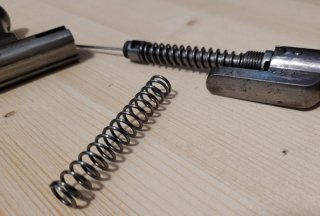 Zündnadelfeder für Chassepot Gewehr Verschluss