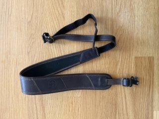 Sauer & Sohn Gewehrriemen Leder + Riemenbügelösen (Bestzustand)