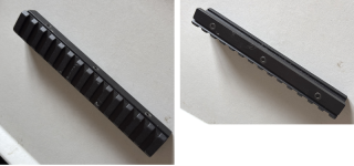 Adapter von 11mm-Prismaschiene auf Weaver-Schiene
