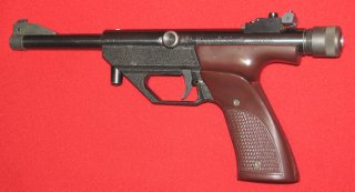 Ältere Hämmerli CO2 Luftpistole, eine Hämmerli Single in 4,5mm