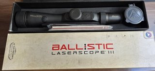 Zielfernrohr Visier Burris LaserScope III 4-16x50, X96 Eliminator Entfernungsmesser Ballistikrechner