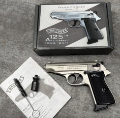 !Sondermodel 125 Jahre! - Walther PP 9mm PAK