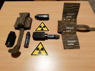Strahlendosimeter / Dosimeter / Strahlenmessgerät-Gebraucht