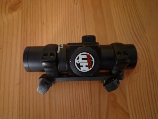 Rotpunktvisier mit Blaser Sattelmontage